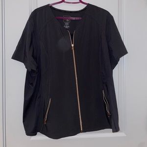 Cherokee statement scrub top size 2x